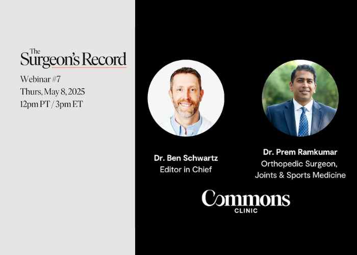 Prem Ramkumar Surgeon's Record Podcast